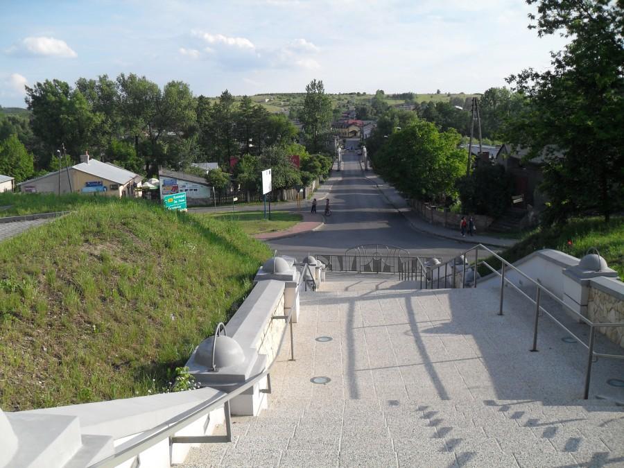 schody na duł