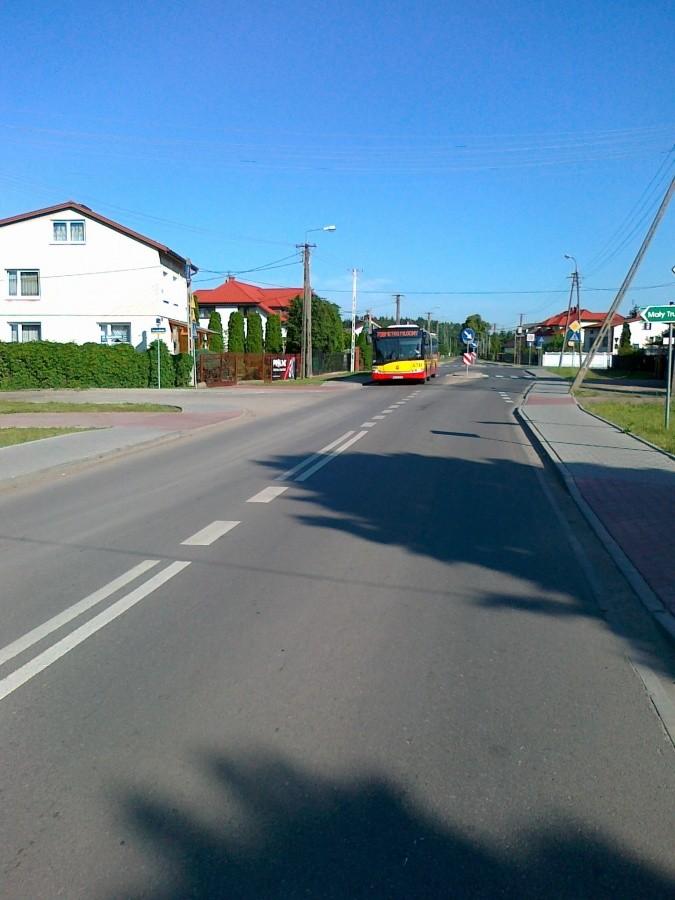 Autobus wyjechał z pętli w Truskawiu