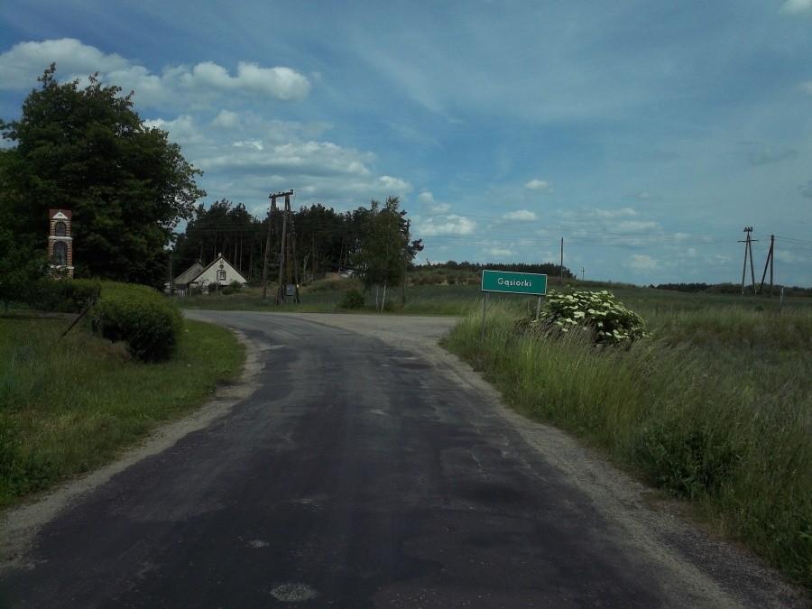 Gąsiorki City witają :) Droga z Lipiej Góry