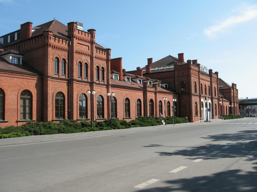 Skierniewice - Budynek Dworca Kolei warszawsko - Wiedeńskiej