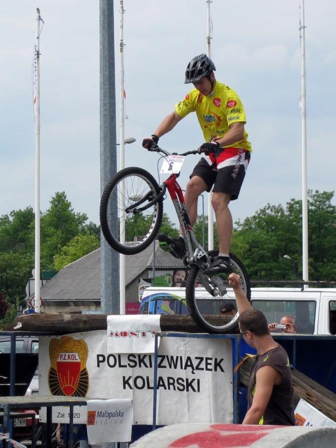 Zawody w trialu rowerowym Olkusz #3