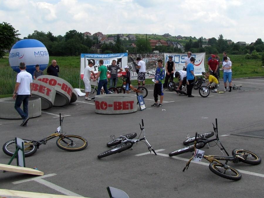 Zawody w trialu rowerowym Olkusz #4