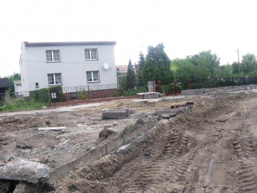 Łosień budowa ronda