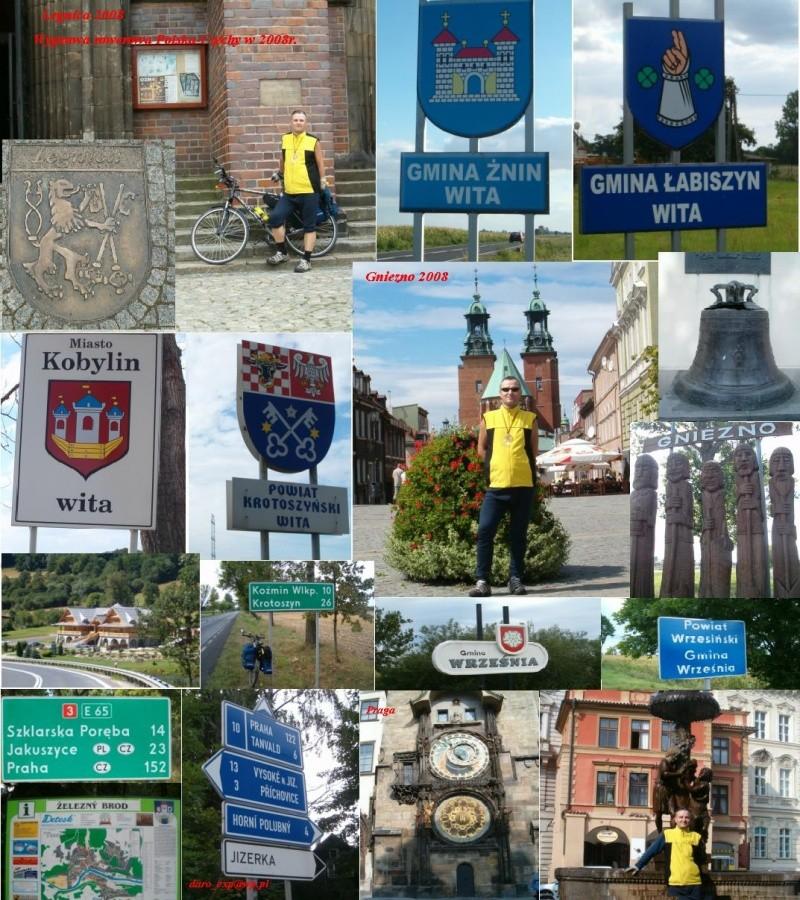 Wyprawa rowerowa przez Polskę do Pragi Czeskiej w 2008 roku.