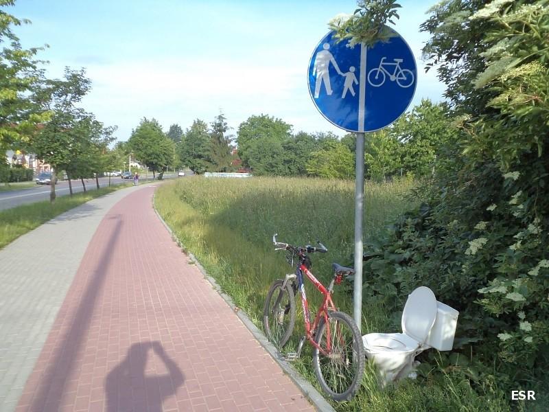 Ścieżka rowerowa na bogato