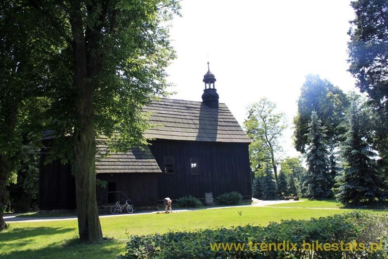 Kościół pw. Marii Magdaleny w Ryszewku. Zbudowany w XVIII w.