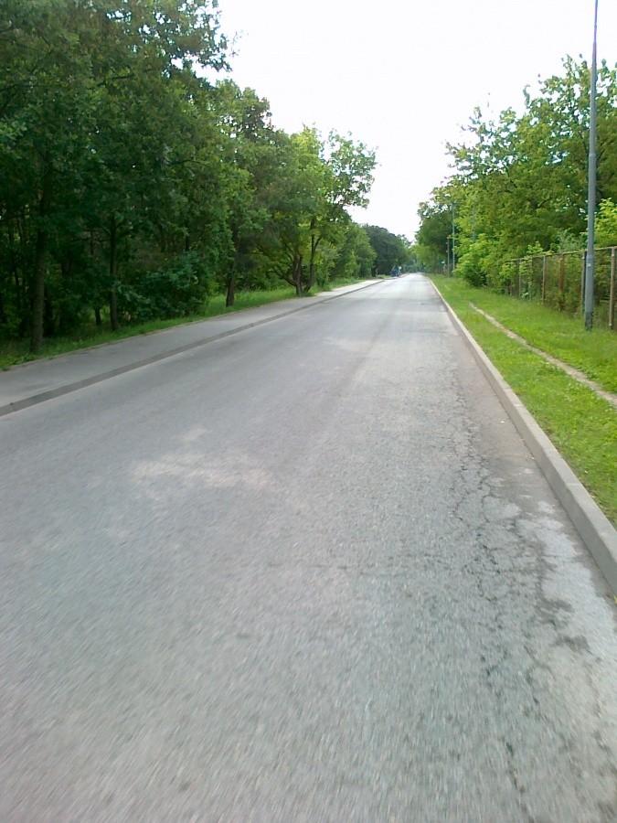 Tym razem znowu asfaltowa...