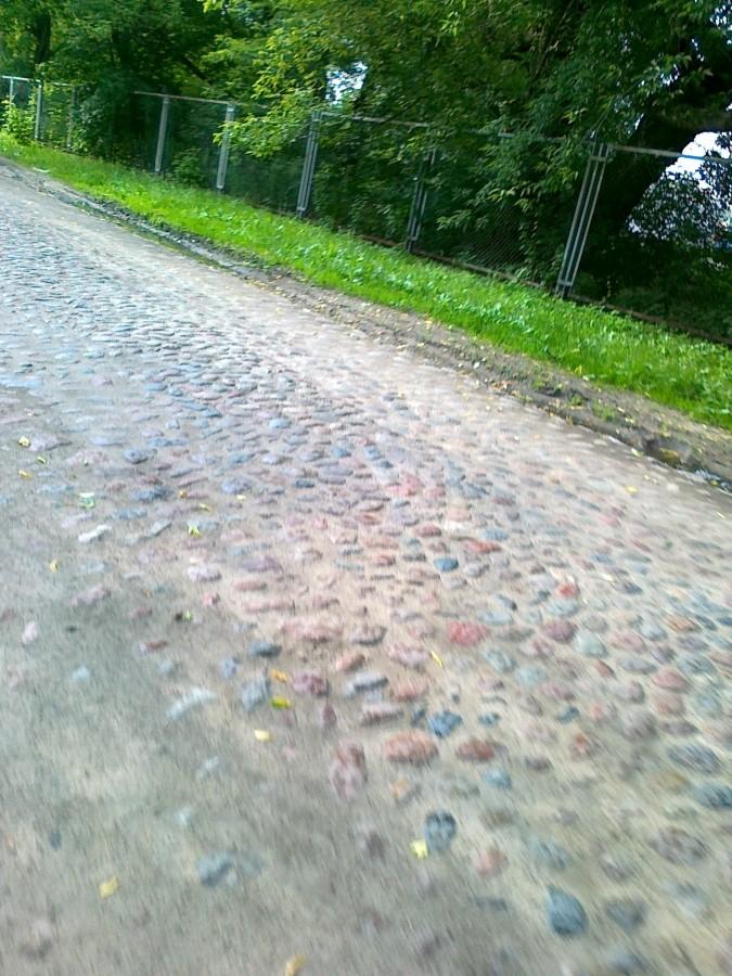 A dalej nawierzchnia wyglądała tak..