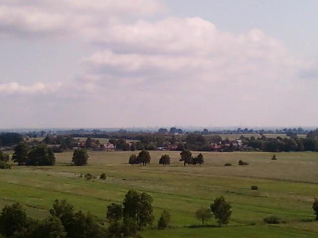 Widok z hałdy w stronę Łodzi