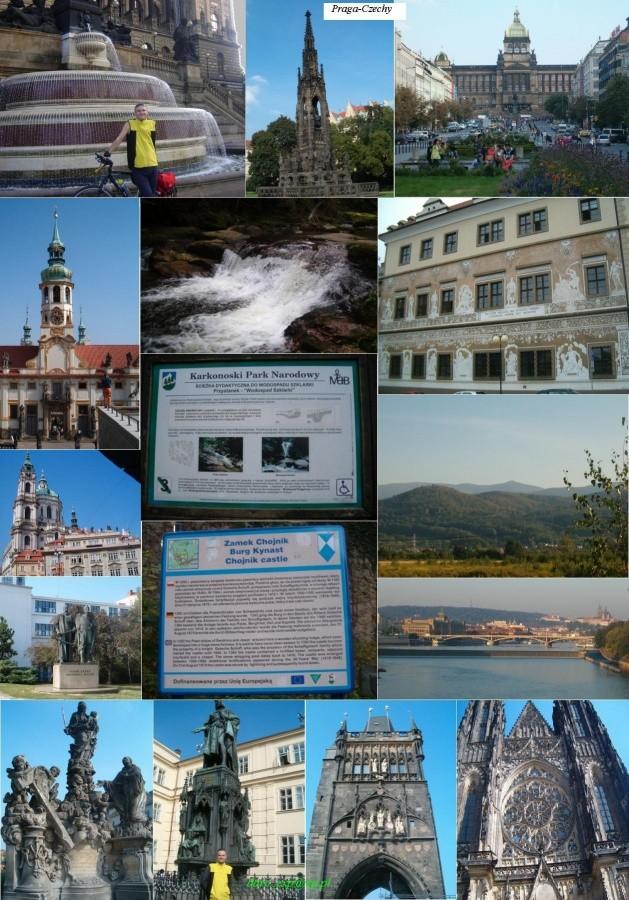 Wycieczka rowerowa z Polski do Pragi Czeskiej w 2009 roku.