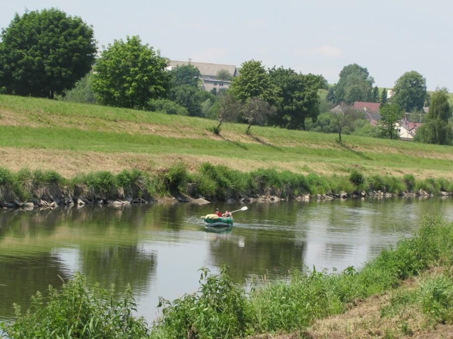Spływ rzeką Opavą