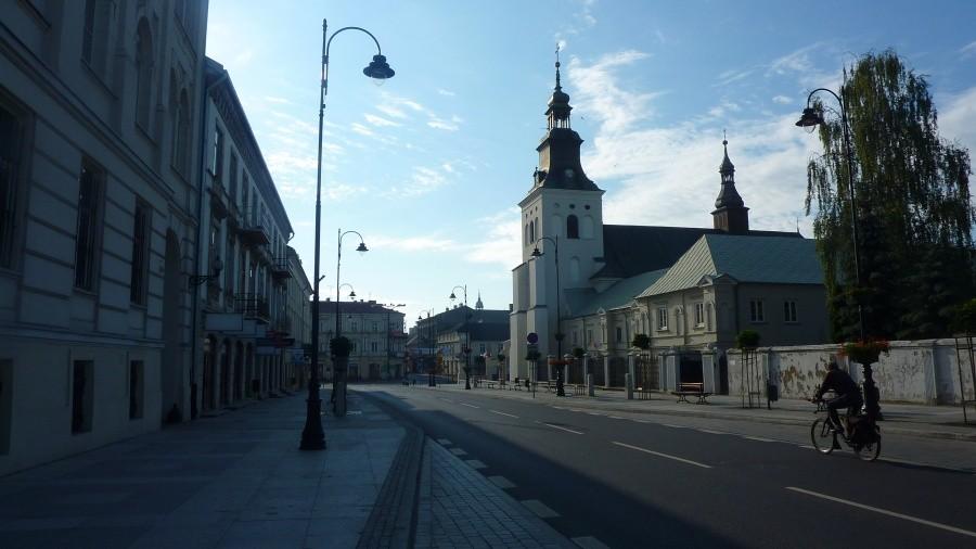 Poranek w Piotrkowie Trybunalskim