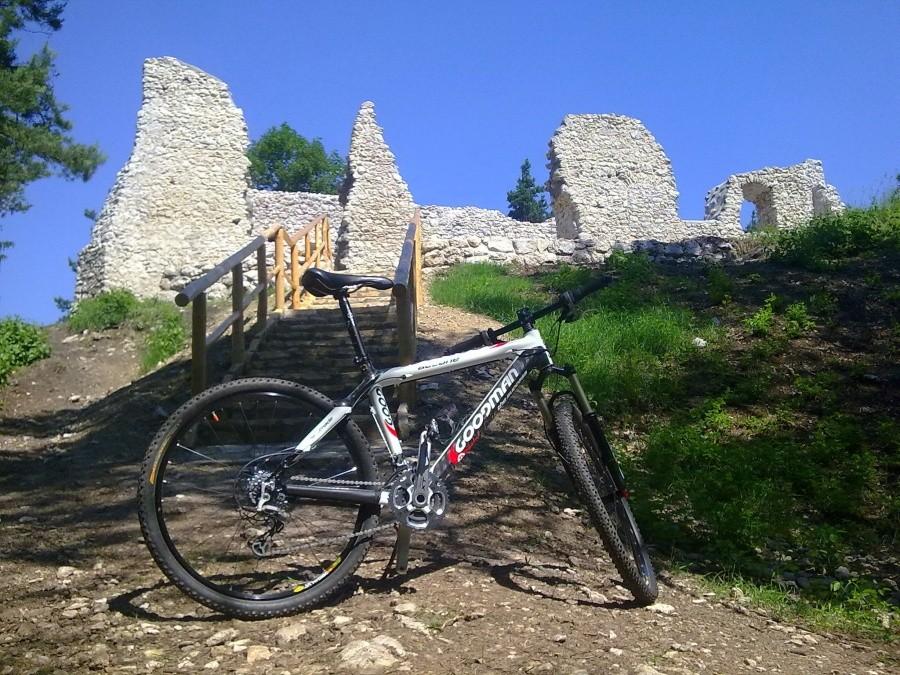 Ruiny zamku Bydlin.