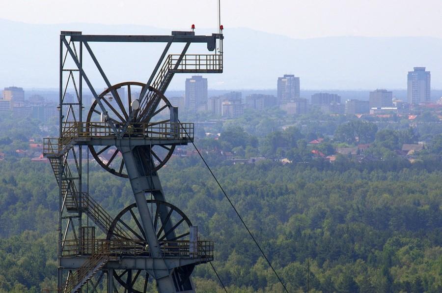 Industrial z hałdy w Kostuchnie