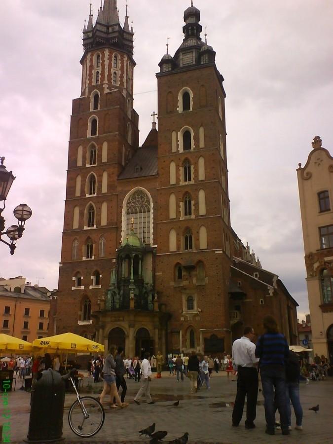 Kościół Mariacki i mono - też na łapu-capu. ;p