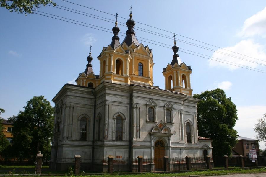 Cerkiew św. Mikołaja Cudotwórcy w Tomaszowie Lubelskim- remontowana od góry;)