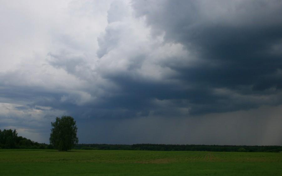 Chwilę później ta burza przeszła nade mną..