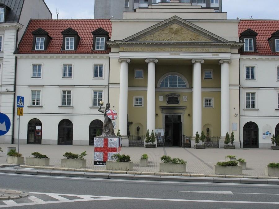 Syrenka Euro 2012, na Placu Teatralnym