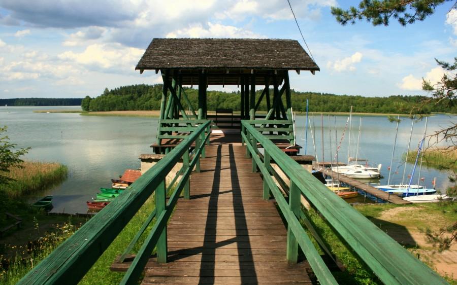 Punkt widokowy nad Jeziorem Wigry