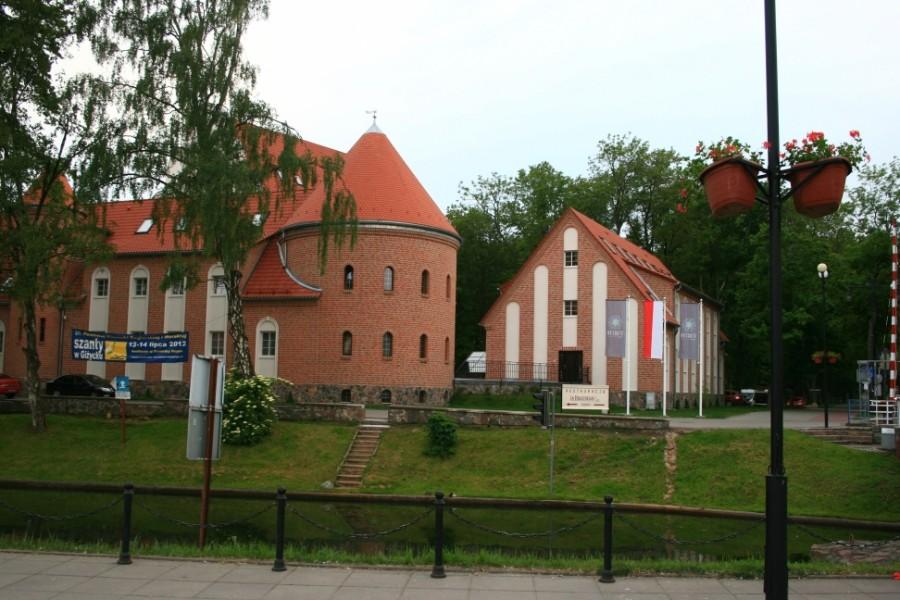 Budynki w Giżycku