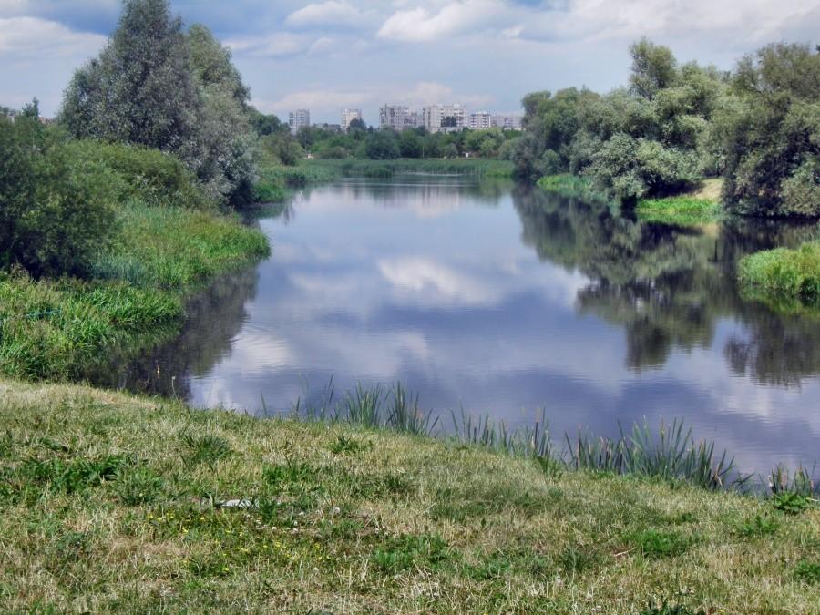 Dzielnica Szczecina - Gumieńce i jezioro Słoneczne.