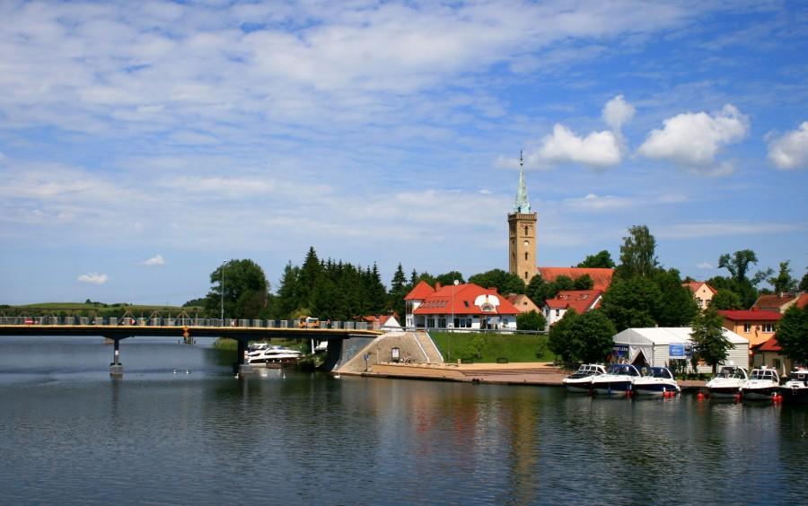 Mikołajki od strony portu