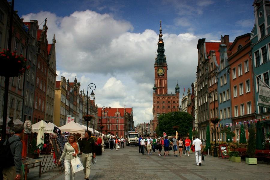 Długi Targ i Ratusz w Gdańsku