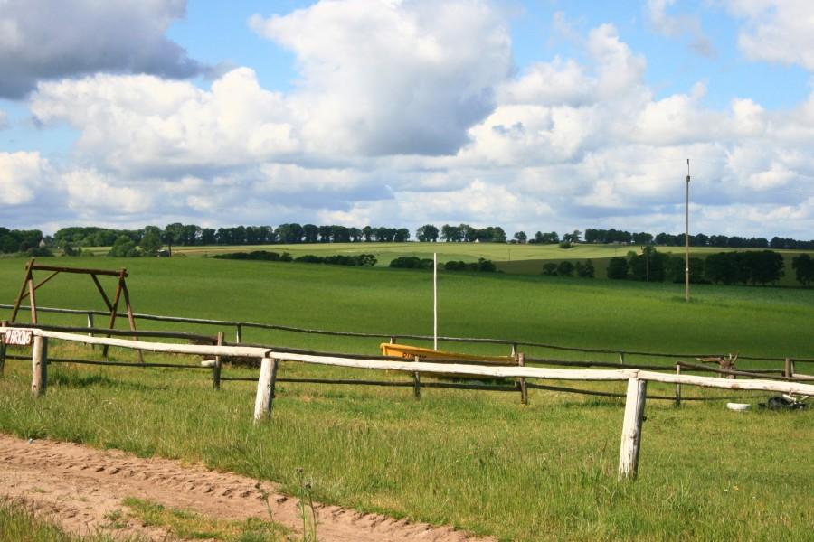 Krajobraz gdzieś za Karwią