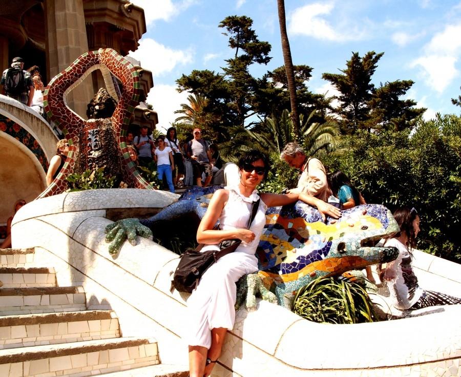 Ja w Park Güell