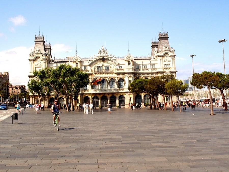 Barcelona koło portu