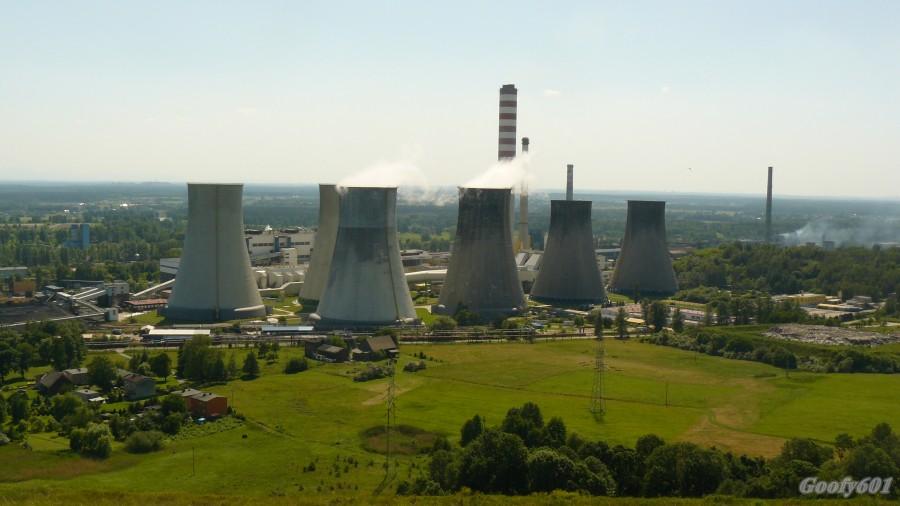 Elektrownia Łaziska - z chłodniami jak równy z równym ;)