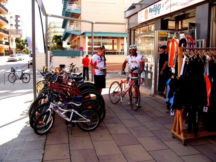 Wypożyczalnia rowerów w Calella