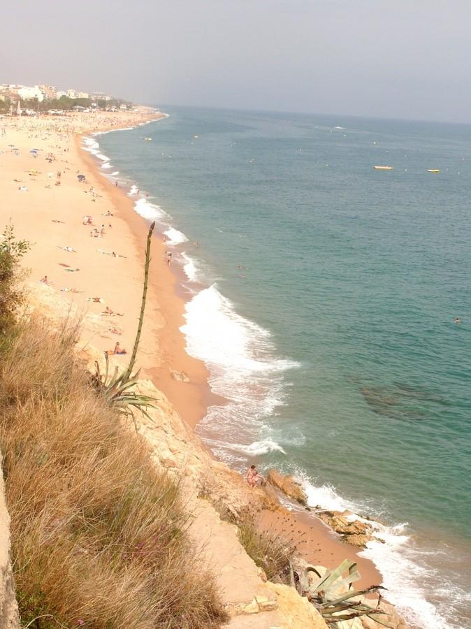 Plaża w Calella