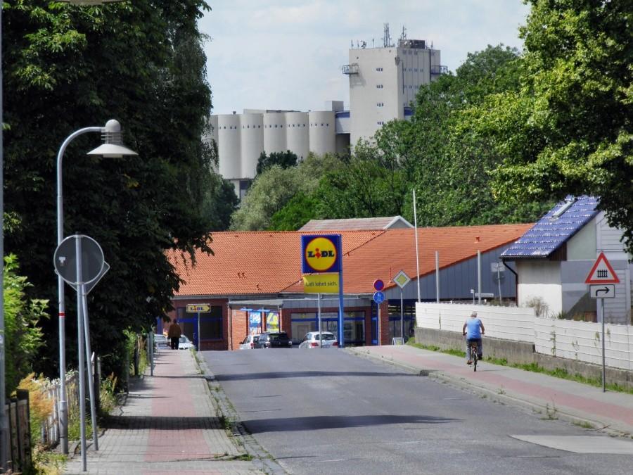 Dojeżdżam do centrum miejscowości Pasewalk.