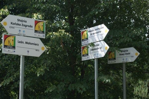 znaki na szlaku konnym
