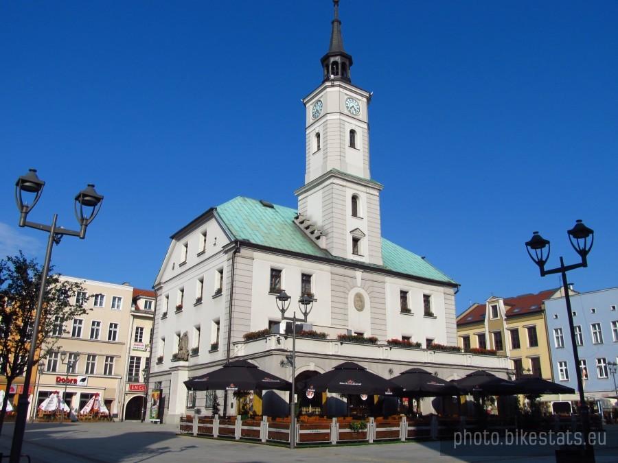 Gliwice rynek 7:30 rano