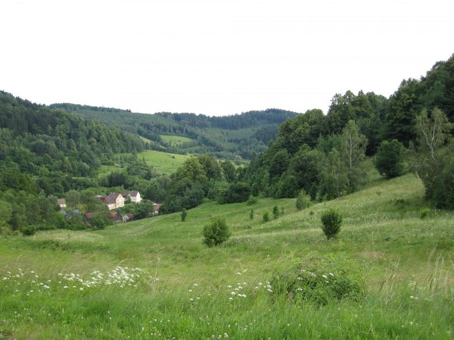 Droszków- widok z drogi do Jaszkowej