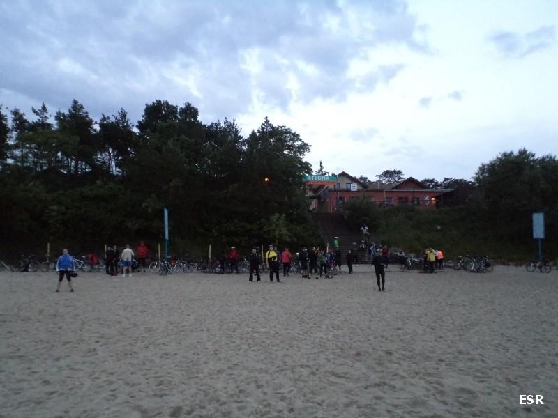 Na plaży w Stegnie