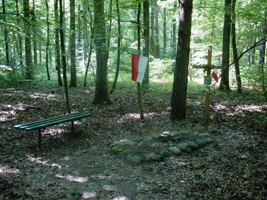 Żołnierska mogiła w Lasach Nadarzyńskich