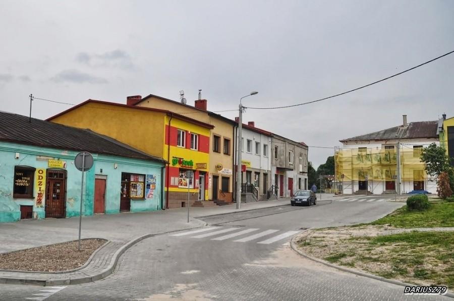 Kamienice przy rynku w Wodzisławiu