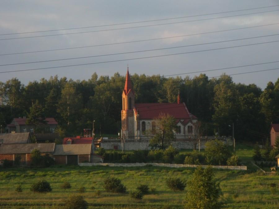 Kościół w Łęce