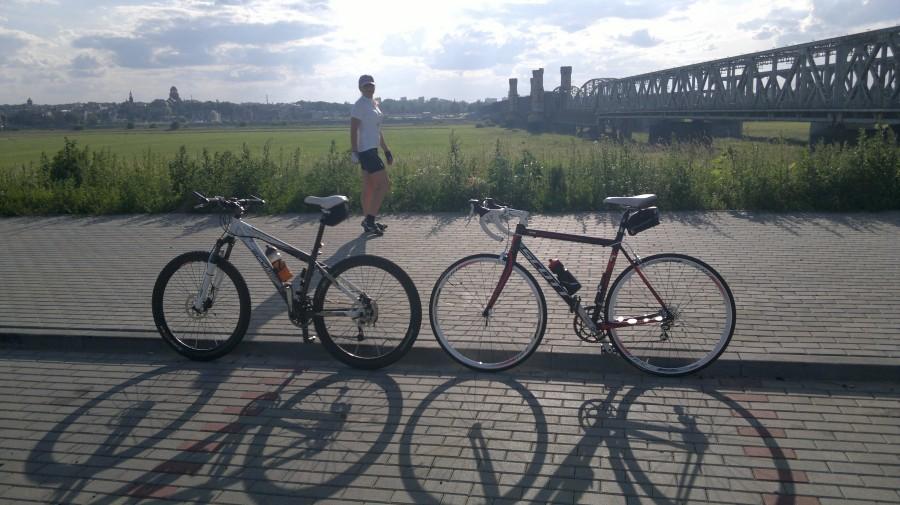 Tczew ... po drugiej stronie Wisły