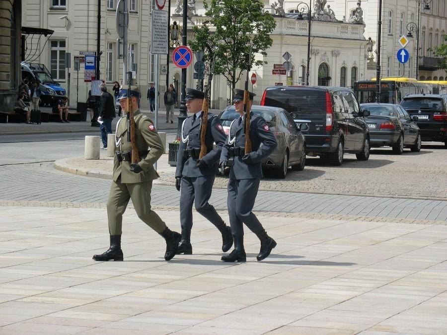 Żonierze Batalionu Reprezentacyjnego WP