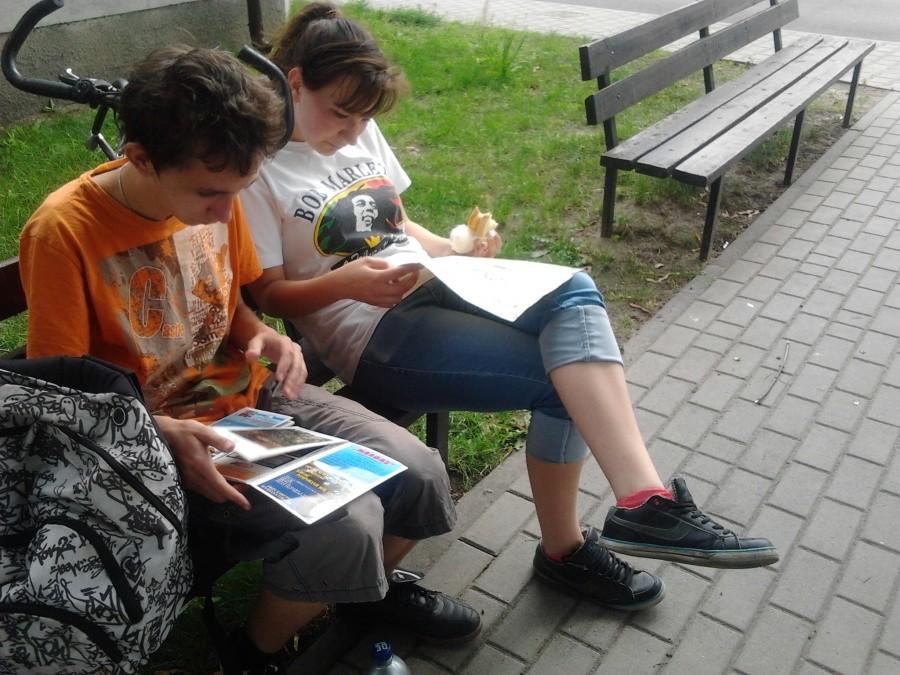 Odpoczynek w burzeninie i szukanie trasy