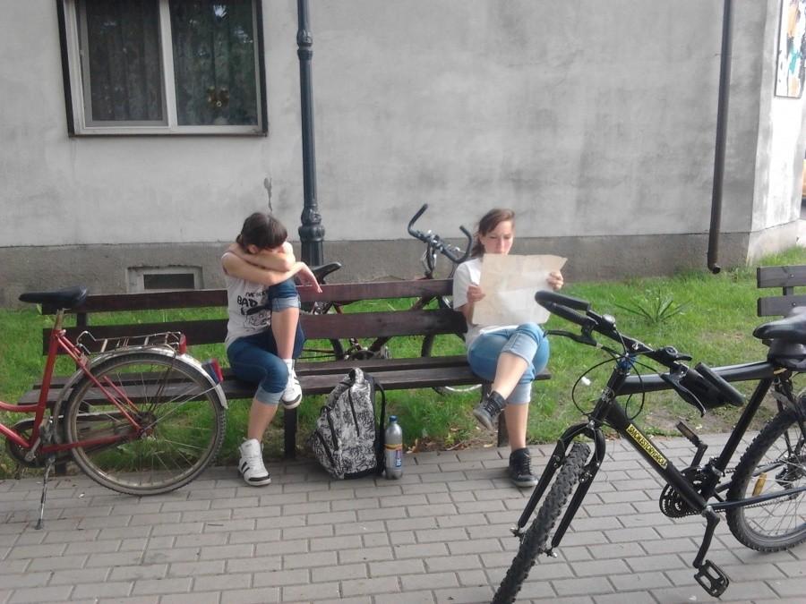 Dziewczyny odpoczywają