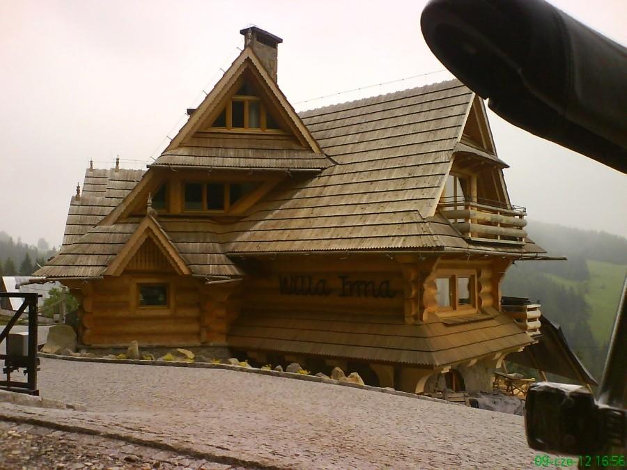 Willa Irma - prawdopodobnie najwyżej położony budynek w Kościelisku - Kierpcówce (ok. 1090m)