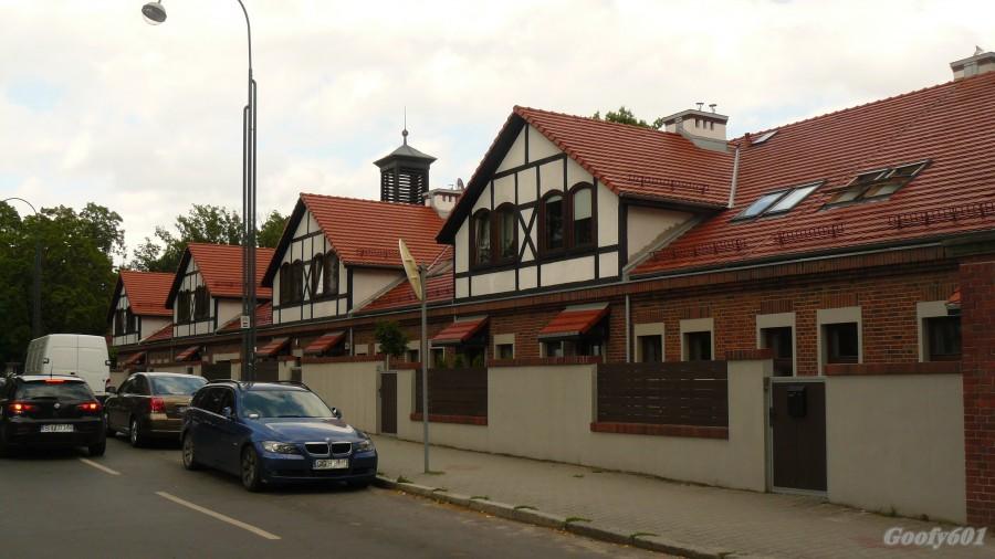 Stylowe domki w Gliwicach.