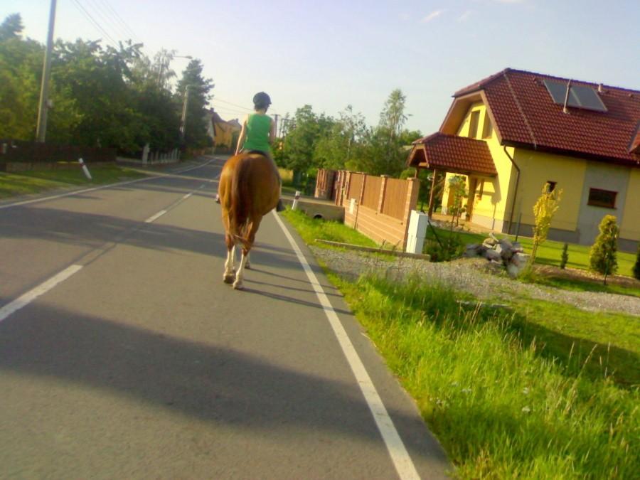 Antosovice . Jadę w tunelu aerodynamicznym