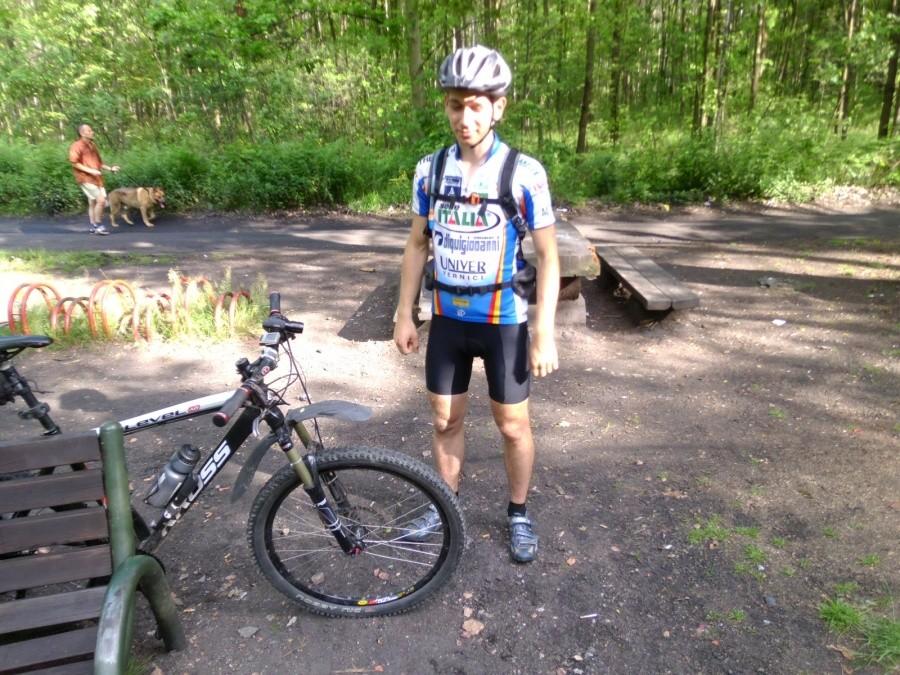 Krzychu gotowy do drogi