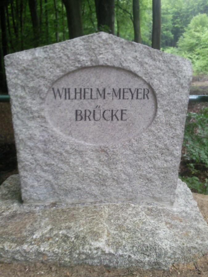 Tablica Wilhelm Meyer Brucke
